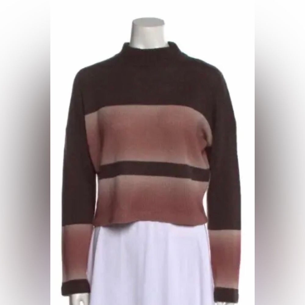 skull cashmere new with tag multi color turtleneck size XS